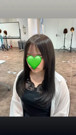ロング mit bytree MISAKI🎀のヘアスタイル
