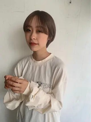 ショート mizuki ／カットモデル募集のヘアスタイル