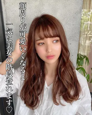 ロング 韓国ヘア🇰🇷髪質 改善たけるのヘアスタイル