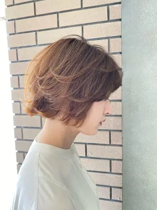 ショート パーマ 【美髪矯正特化】 ズケヤマのヘアスタイル