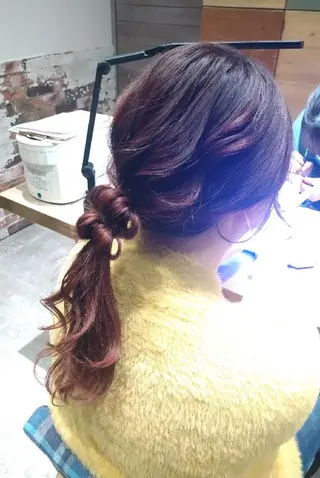 ヘアアレンジ 狩野 歩のヘアスタイル