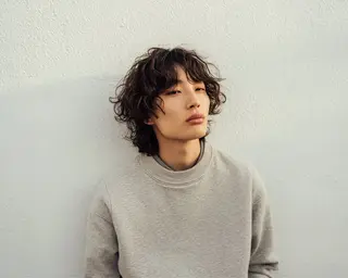 ショート パーマ メンズ ツイスパ/波巻き対応 メンズ特化　石川愛理のヘアスタイル