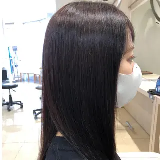 カラー カジサ ケイコのヘアスタイル