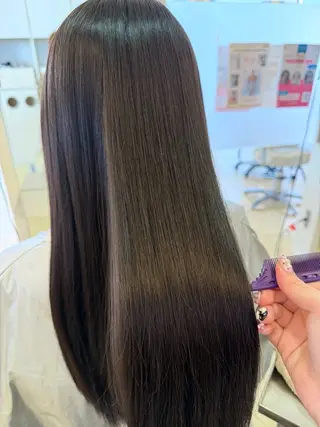 ロング 💗透明感カラー💗 にしぞえ ななみのヘアスタイル