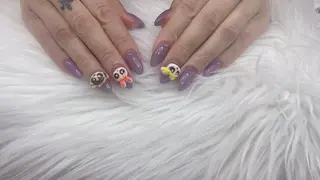 ネイル 渋谷T&B りお ロング無制限中💫のネイルデザイン