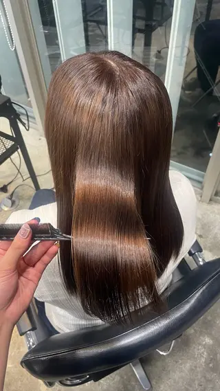 カラー 🌻似合わせ艶ｶﾗｰ 🌻ユリナのヘアスタイル