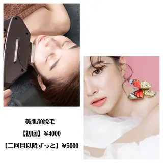 ショート カラー パーマ ヘアアレンジ メンズ キッズ ネイル マツエク・マツパ アイブロウ Chloe-クロエ- 脱毛/フェイシャルのエステ・リラクイメージ