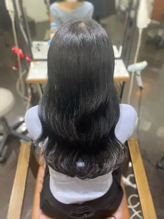 ロング カラー ヘアアレンジ 🍒ᩚ名駅/艶髪 縮毛矯正/あゆ🍒ᩚのヘアスタイル