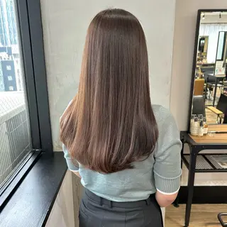 ロング カラー otoha✳︎ くすみ艶カラーのヘアスタイル