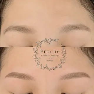アイブロウ Proche makikoのマツエク・マツパデザイン