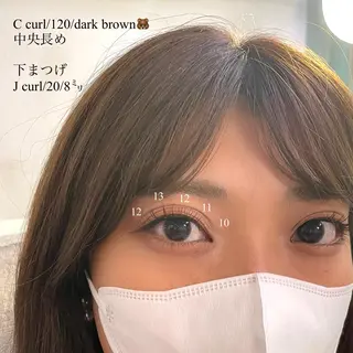 マツエク・マツパ 吉祥寺kasumi 🌛eye/browのマツエク・マツパデザイン
