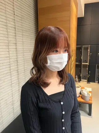 ミディアム カラー 🔥メンズパーマ🔥 鈴木 翔斗のヘアスタイル