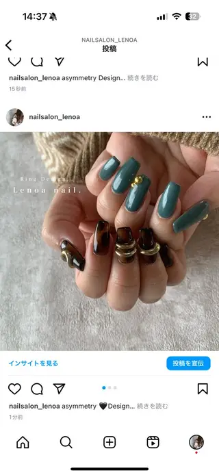 ネイル nailsalon Lenoaのネイルデザイン