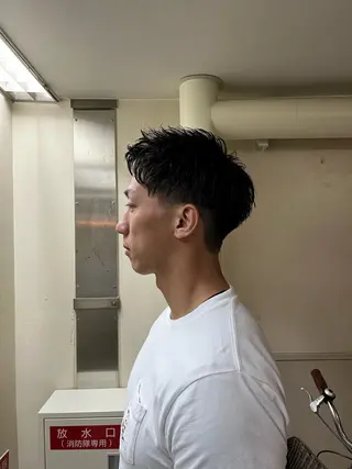 ショート メンズ 逢坂 智也のヘアスタイル