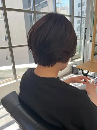 ショート カラー ショートカット/ 岡山駅前/KAZUのヘアスタイル