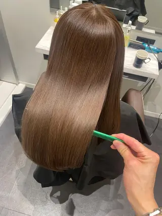 ロング カラー 🌈本物の髪質改善 森田涼平のヘアスタイル