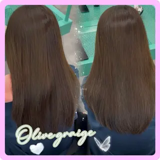 セミロング 推しヘア🎀 NATSUNEのヘアスタイル