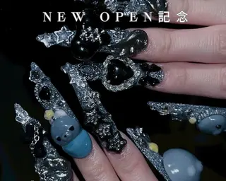 ネイル 長さだし/持ち込み 2me心斎橋moeaのネイルデザイン