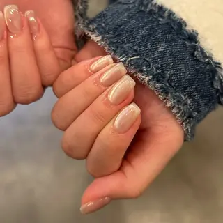 ネイル シンプルネイル Ezura Yumiのネイルデザイン