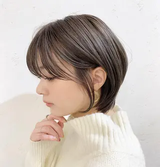 ショート レイヤー/縮毛矯正 髪質改善/e_kiのヘアスタイル