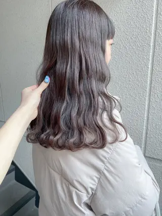 セミロング カラー カラーパティシエ facce🌼ikoのヘアスタイル
