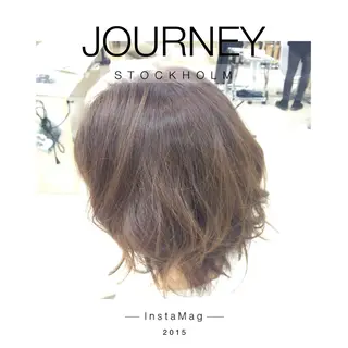セミロング カラー Lyhair🦊🎀 AKIのヘアスタイル