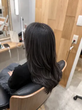 ロング 白鳥 正孝のヘアスタイル