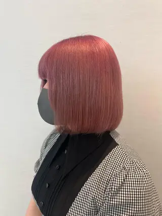 ミディアム カラー 🍏すがの みき🍏のヘアスタイル