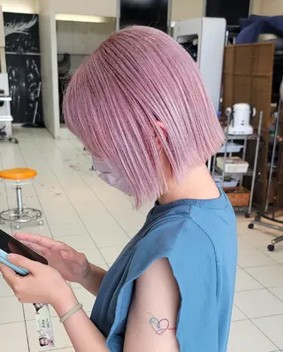 カラー 小川 晃司のヘアスタイル