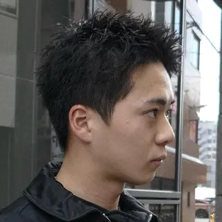 ショート メンズ 立川/メンズパーマ 厚進太郎のヘアスタイル