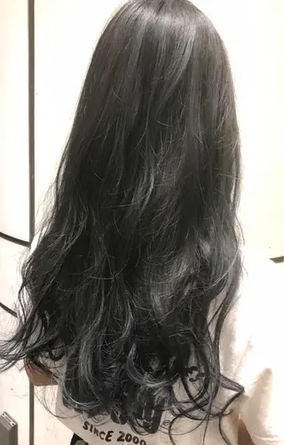 ロング 菊池 幹のヘアスタイル