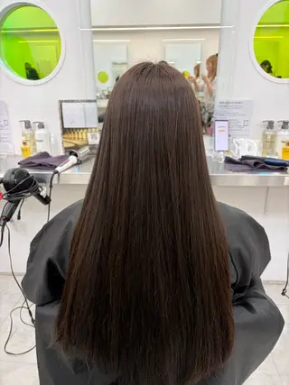 ロング 艶髪ハイトーンカラー 渋谷🎀ririkaのヘアスタイル