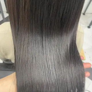 セミロング カラー パーマ ヘアアレンジ メンズ キッズ ネイル マツエク・マツパ アイブロウ mona/ ストレートスタイル✨のヘアスタイル