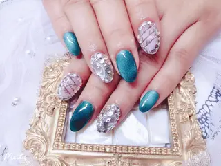 ネイル マジック ミラーのネイルデザイン