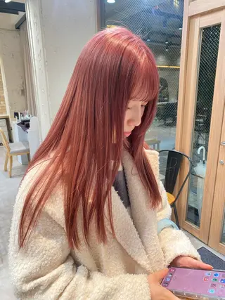 ロング 🌸cocomi🌸 透明感カラー🩶パリのヘアスタイル