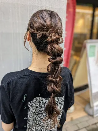 ヘアアレンジ ヘアセット✨髪質改善 ✨臼井直子のヘアスタイル