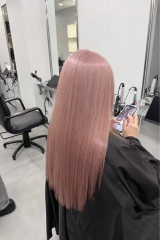 ロング カラー 蔭山 幸奈のヘアスタイル