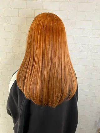 ロング カラー 髪質改善×ハイトーン ✨倉持のヘアスタイル