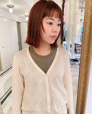 ミディアム Memories 銀座のヘアスタイル