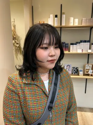 ミディアム ♥yelm ユウナ♥のヘアスタイル