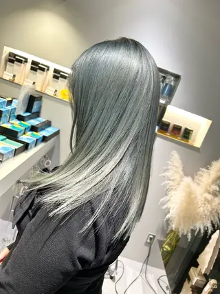 セミロング 小柳 駿のヘアスタイル