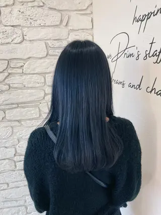 セミロング 浅岡 のどかのヘアスタイル