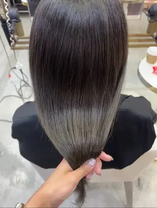 ロング カラー 🫧nari🫧 谷町 大阪のヘアスタイル
