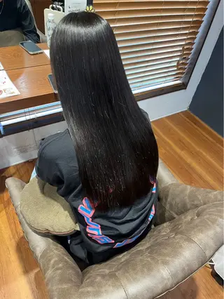 ロング 柴田 心那のヘアスタイル