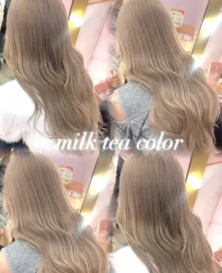 ロング カラー ブリーチ指名 No.1🦋KOKIのヘアスタイル