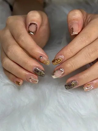 メンズ キッズ ネイル 南堀江ネイル JULYSTARのネイルデザイン