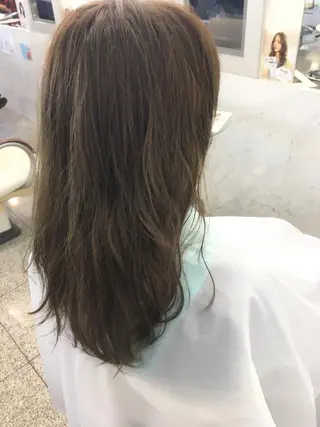 ロング カラー 川合 勇気のヘアスタイル