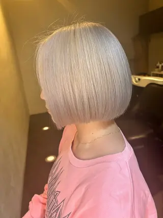 ショート 海外風ヘア 野田光也のヘアスタイル