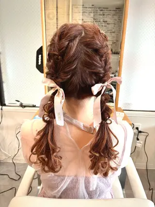 ロング rinrin 天文館のヘアスタイル