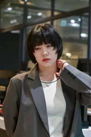 ショート 小田 晃瑛のヘアスタイル